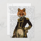 Admiral Fox Full Briefkaart (Voorkant / Achterkant)