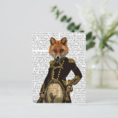 Admiral Fox Full Briefkaart (Staand voorkant)