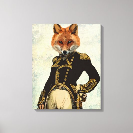 Admiral Fox Full Canvas Afdruk (Voorkant)