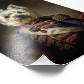 Admiral West Highland Terrier Foto Afdruk (Hoek)