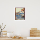 "Admiration" Art Déco Impression par Jacque Decler (Cuisine)