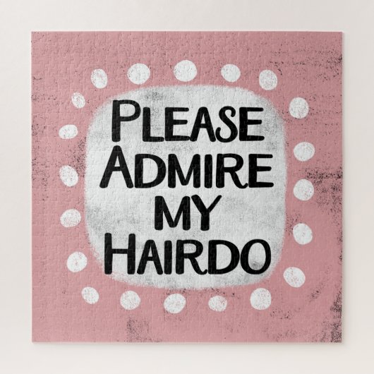 Admirez My Hairdo Jigsaw Puzzle Puzzle (Vertical)