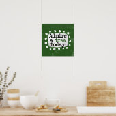 Admirez Un Arbre Aujourd'Hui Poster Mur Art (Cuisine)