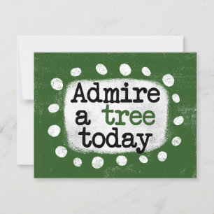 Admirez Une Carte De Voeux Arbre Aujourd'Hui