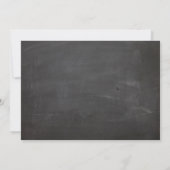 Ado Boy Invitation Anniversaire, Tableau noir, Rou (Dos)