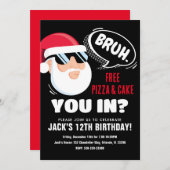 Ado Bruh Invitation Anniversaire Bruh Invitation d (Devant / Derrière)