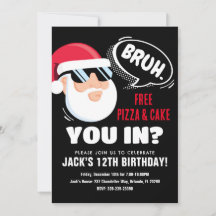 Ado Bruh Invitation Anniversaire Bruh Invitation d