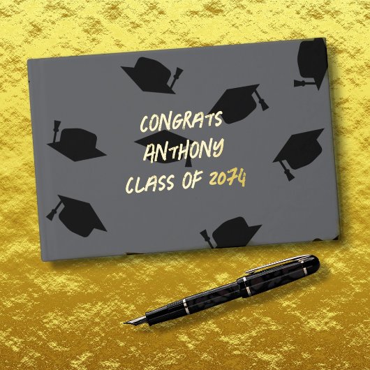 Ado Casquette noir diplômé