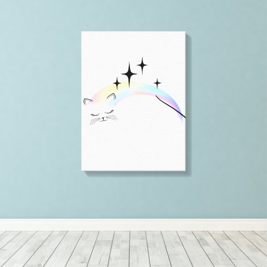 Ado de toile Kitty (Insitu (Plancher de Bois))