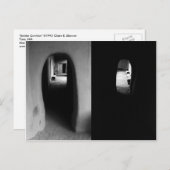 Adobe Corridor : Carte postale Photos noir et blan (Devant / Derrière)