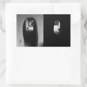 Adobe Corridor : stickers photos noir et blanc (Sac)