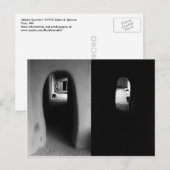 Adobe Corridor: zwart-wit foto's Briefkaart (Voorkant / Achterkant)