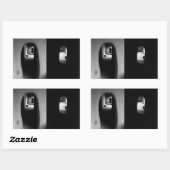 Adobe Corridor: Zwart-wit foto's stickers (Vel)