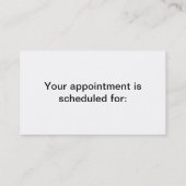 Adobe en Pottery Afsprakenkaartje (Achterkant)