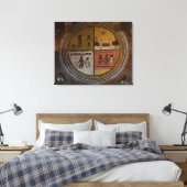 Adobe muurkunst canvas afdruk (Insitu (Slaapkamer))