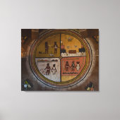 Adobe muurkunst canvas afdruk (Voorkant)