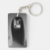 Adobe Passageway: foto zwart-wit Sleutelhanger (achterkant)