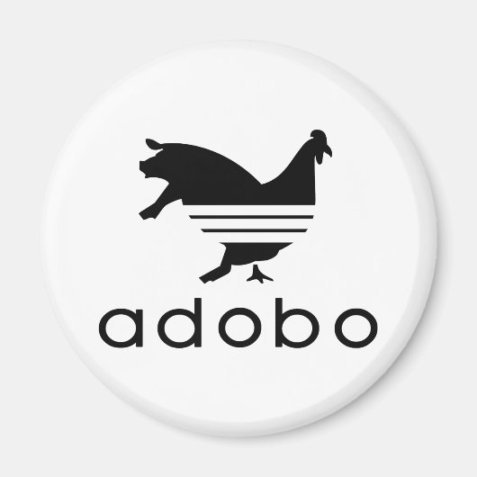 Adobo Kippen Varken Magneet (Voorkant)