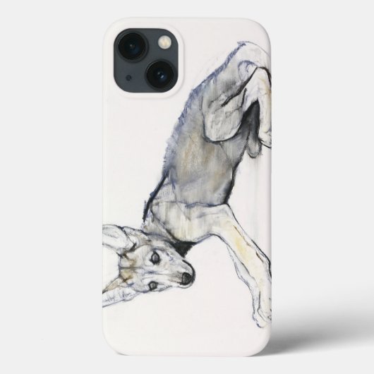 Adolescent Arabian Wolf Pup 2009 Case-Mate iPhone Case (Achterkant)
