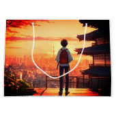 adolescent école découvrant sac cadeau (Devant)