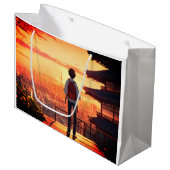 adolescent école découvrant sac cadeau (Devant Angle)