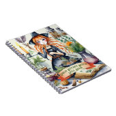 Adolescent KITCHEN sorcière Spells livre Grimoire (Côté Droit)