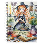 Adolescent KITCHEN sorcière Spells livre Grimoire (Devant)