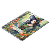 Adolescent Verte sorcière Spells Livre Grimoire (Côté gauche)