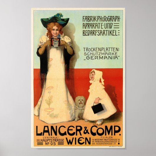 Adolf Karpellus, fotograaf, 1898 Poster (Voorkant)