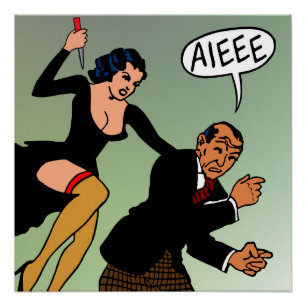 Adolph Barreaux "Sally the Sleuth" Art Poster Perfect Poster