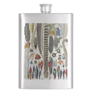 Adolphe Millot Donkere Academics Vintage Vogelveer Flacon