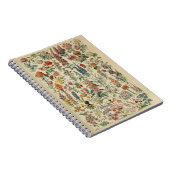 Adolphe Millot Flowers Pattern Notitieboek (Rechterzijde)