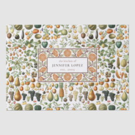 Adolphe Millot Fruit Pattern-document Tissuepapier