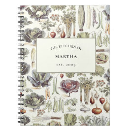 Adolphe Millot Keukenrecepten met Groenten Notitie Notitieboek