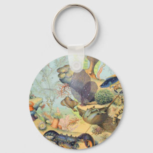 Adolphe Millot oceaan B Sleutelhanger