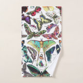 Adolphe Millot "Papillons" 3. (Serviette à main)