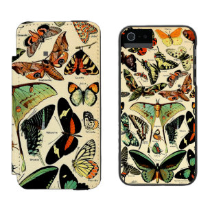 Adolphe Millot Papillons Incipio iPhone Wallet Cas