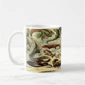 Adolphe Millot Reptiles 2 Café Mug (Gauche)