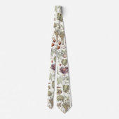 Adolphe Millot Vegetable Pattern Stropdas (Achterkant)