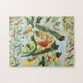 Adolphe Millot vogels B Legpuzzel (Horizontaal)