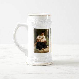 Adolphus Kind en Tiener door William Bouguereau Bierpul
