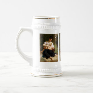 Adolphus Kind en Tiener door William Bouguereau Bierpul