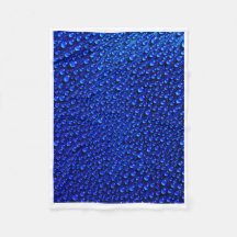 ADOM Blauwe Waterdruppels Kunstdeken