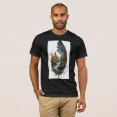 ADOM "Enchanted Feather" T-shirt graphique pour ho (Devant entier)
