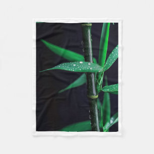 ADOM Groene Bamboe Dauw Druppels Dekbed Fleece Deken