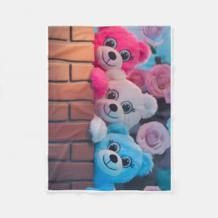 ADOM Mooie Kleurrijke Teddydekens Dekbed Fleece Deken