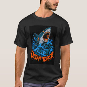 ADOM Oceaan Terreur Haaienaanval T-shirt