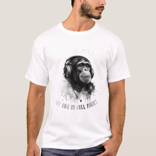 ADOM Premium "Leef het leven in volle vlucht" Mini T-shirt