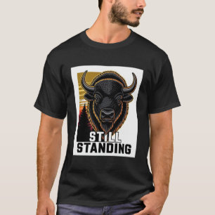ADOM Premium "Nog Steeds Overeind" Minimalistische T-shirt