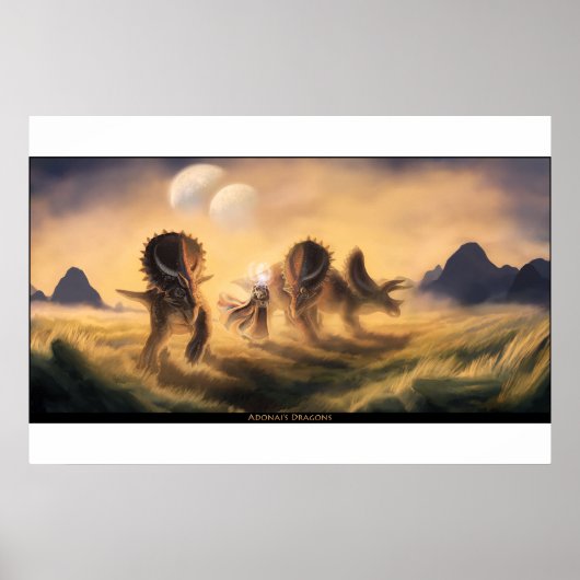 Adonai’s Dragons - Bible Poster (Voorkant)